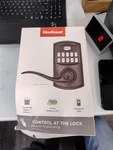 Kwikset Smartcode Tustin Electronic Lever Deadbolt, Damaged Box Mnl. Fixed Price $59.99.