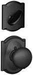 Schlage F59-PLY-CAM Plymouth Single Cylinder Interior Pack Black. Fixed Price $86.07.