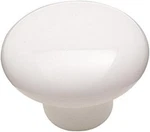 Cabinet Knob White 1-1/2 Inch (38 Mm) Diameter Everyday Heritage Pac. Fixed Price $8.39.