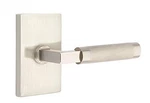 Emtek Select Passage, L-square Stem, Knurled Lever, Satin Nickel Lh. Fixed Price $226.40.