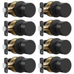 Haidms Matte Black Closet Door Knobs Passage For Round. Fixed Price $119.53.