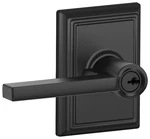 Schlage F51-LAT-ADD Latitude Single Cylinder Keyed Entry Door Black. Fixed Price $66.97.
