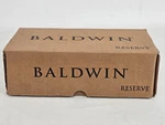 Baldwin Reserve 9BR3530-021 Knob Satin Nickel. Fixed Price $102.00.