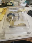 Schlage F51 Acc 619 Keyed Entry Lever Satin Nicole. Fixed Price $29.99.