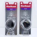 Kwikset Door Knob Signature Series Inactive Dummy Black Round Lot Of 2 Pack New. Fixed Price $20.99.