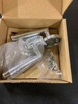 Emtek 5059STUUS26 Chrome Dummy Pair With Stuttgart Lever - 7 Finishes Available. Fixed Price $113.99.