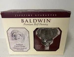 Baldwin 5800.260.IDMRD Traditional Rose Knob Polished Chrome Single Dummy. Fixed Price $39.95.