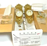 Emtek 8203 Victoria Plate Privacy Astoria Knob Set US3 Polished Brass Locksmith. Fixed Price $289.88.