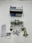 Shield Security Privacy Lockset Wave Lever Style Grade Satin Nickel 913836. Fixed Price $20.15.