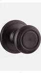 Kwikset Cameron Venetian Bronze Steel Dummy Knob 2 Right Or Left Hand -pack Of 1. Fixed Price $6.50.