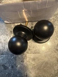 F10 622 Plymouth Door Knob Hall & Closet Passage Lock Matte Black (b). Fixed Price $30.00.