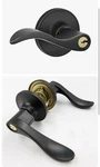 Schlage J54-SEV Seville Single Cylinder Keyed Entry Door Lever Bronze. Fixed Price $39.95.