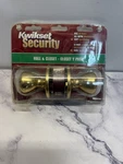 Kwikset Hall & Closet Door Knobs (92001-280) New Package Brass Finish. Fixed Price $14.99.