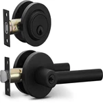 Berlin Modisch Entry Lever Door Handle Single Cylinder Deadbolt Lock. Fixed Price $114.61.