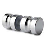 Alise Shower Glass Handle,sliding Doors Knob Back-to-back Pull Ha.... Fixed Price $20.67.