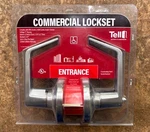 Tell Lever Entry Lock Set Satin Chrome Gr 2 Commercial. Fixed Price $45.00.