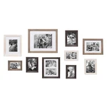 Kate And Laurel Bordeaux Gallery Wall Kit, Set Of 10 With Assorted Size Frames. Fixed Price $119.91.
