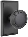Full Dummy Set, Rectangular Rosette, Norwich Knob, Flat Black US19. Fixed Price $212.99.