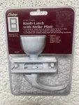 Parker 64402T Knob Latch Strike Plate White Mounts 3" Hole Space Screen Door. Fixed Price $12.00.