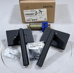 Emtek 5212STUUS19 Stuttgart Left Handed Privacy Door Lever Set In Flat Black. Fixed Price $98.80.