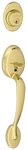 Schlage F92-PLY Plymouth Exterior One-sided Dummy Handleset Brass. Fixed Price $155.32.