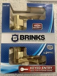 Brinks Keyed Entry Wave Lever Polished Brass High Security ( 2706-105 ). Fixed Price $23.75.