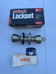 Kwikset 400G Grecian Entry Door Lockset Antique Brass Keyed Knob W/box. Fixed Price $29.99.