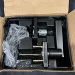 Kwikset 200CSLSQT-514 Casey Passage Door Lever With Square Rose Iron Black. Fixed Price $19.00.
