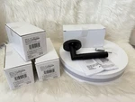 Home Decorations Woodcliff Lever Matte Black Dummy Door Handle Lot Of 4. Fixed Price $26.50.