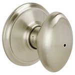 Schlage Series F40VSIE619 Privacy Lever, Mechanical Lock, Satin Nickel, Knob. Fixed Price $46.25.