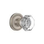 Nostalgic Warehouse Waldorf Solid Brass Passage Knobset With Rope Rose - Satin. Fixed Price $101.63.