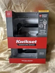Kwikset Keyed Entry Prava Knurled Handle Lever Matte Black. Fixed Price $30.99.