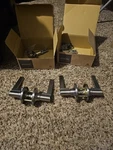 2 Schlage J54SOL619 Series Keyed Door Lever Finish: Satin Nickel No. Fixed Price $20.00.