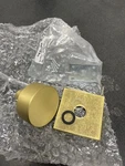 Viaggio Solid Brass Non-turning One-sided Dummy Door Knob Satin. Fixed Price $78.99.