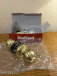 Kwikset 730CA 6AL Rcs Circa Privacy Door Knob Brass - Low Flat Rate Ship. Fixed Price $14.95.