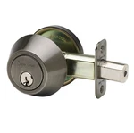 Copper Creek DB2410AN Single Cylinder Deadbolt Antique Nickel, Nib. Fixed Price $16.15.