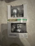 Defiant Hartford Satin Nickel Door Knob Hall Closet Easy Install Universal. Fixed Price $24.00.