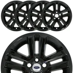 4 Black 2011-2017 Ford Explorer 18" Alloy Wheel Skins Full Rim Covers Hub Caps. Fixed Price $89.99.