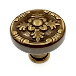 Belwith Keeler Richelieu Sherwood Antique Brass 1/4" Ornate Cabinet Knob F106. Fixed Price $16.67.