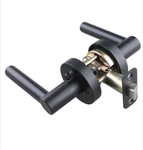 Miseno Elkton Passage Door Lever Matte Black MLK3012BK Reversible Interior. Fixed Price $18.21.