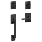 Front Entry Handleset Schlage F60CEN622LATCEN Century Latitude Lever Matte Black. Fixed Price $179.99.