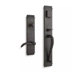 New Signature Hardware Griggs Solid Bronze Entrance Door Set- Right Hand. Fixed Price $175.00.