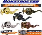 Constructor Privacy Door Lock Bedroom / Bathroom Prelude Lever Handle - 5 Colors. Fixed Price $12.97.