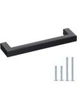 Goldenwarm 10 Pack 5 Inch Black Cabinet Handles Matte Drawerpulls Stai New. Fixed Price $25.00.