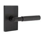 Emtek 5212US19.TAUS19.KNUS19.LH Knurled T-bar Privacy Door Lever Set Black. Fixed Price $149.99.