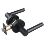 Miseno HLK2104U19 Elkton Round Rod Passage Door Lever Set Matte Black 8940330. Fixed Price $22.99.
