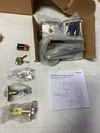 Emtek E4020 Emtouch Leverset, 19 Levers, Finishes (stuttgart, Satin Nickel). Fixed Price $351.99.