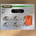 Defiant Naples Satin Nickel Passage Hall Closet Door Handle Contractor 6 Pack. Fixed Price $74.99.