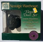 Dummy Set Classic Rubbed Bronze Rose Nostalgic Warehouse 703534 CLAVIC08 Knob. Fixed Price $29.75.