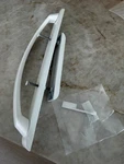 Rockwell 88320011OWH Sarasota Sliding Door Handle Set With Exterior Finger Pull. Fixed Price $29.00.